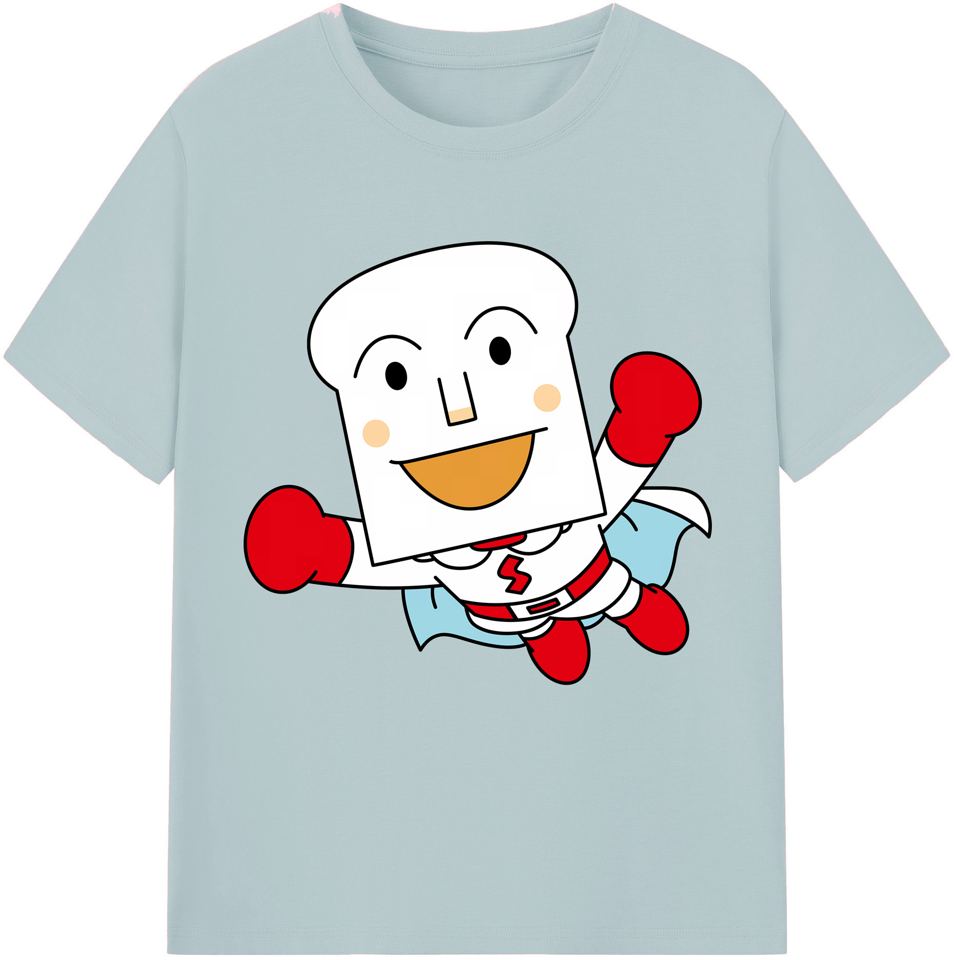 （画像用） アンパンマン Anpanman 綿100％半袖Tシャツ（フロントプリント）